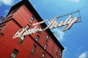 Little Italy Sign