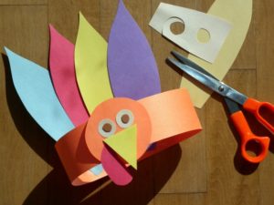 4 Easy and Festive Thanksgiving Crafts For Kids - Turkey Hat