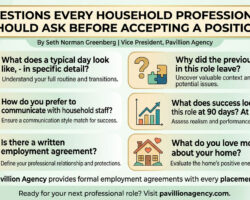 Questions Every Household Professional Should Ask Before Accepting a Position